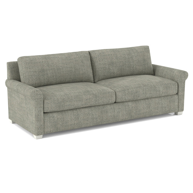 Leather Sofa, White, 61527-88
