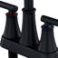 Double Handle Bathroom Sink Faucet with Drainer-246606