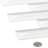Zeinnet 2"x 6" Beveled Glass Rectangular Brick Joint Mosaic Shower Walls, Kitchen Backsplash and Wall Tile-90557531