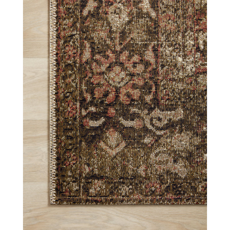 Odum Oriental Indoor Rug, Square 1'6" x 1'6"