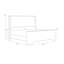 Ives Upholstered Wingback Bed-1139626742-1139626743