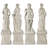 Goddesses of the Four Seasons Statues with Plinths - 4 Piece