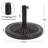 BLACK ROCK RESIN UMBRELLA BASE