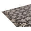 Tapis gris / noir noué à la main de conception unique 9 pi x 12 pi One-of-a-Kind