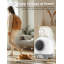 Polyethylene Plastic Self-Cleaning Litter Box