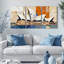 Sydney Sydney House, art abstrait sur toile, ensemble de 3 reproductions géométriques modernes-1727779027