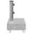 vidaXL Umbrella Base Light Grey Granite base Standard Umbrella Base 17.7" x 9.8" x 3.3"-1980095935