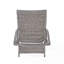 CRETE WICKER CHAISE LOUNGE