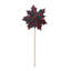 Tige de poinsettia écossais (ensemble de 2)