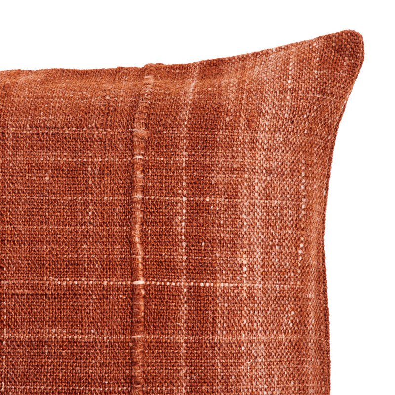 Kana Outdoor Pillow-Kana Rust-20"X20", Kana Rust