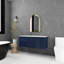 Ensemble de meuble-lavabo mural simple 48 po Hazeleigh