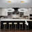 Modern Dimmable Crystal Ring Chandelier-898874435