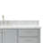 Flynt 67'' Single Bathroom Vanity with Carrara Marble Top-90865200