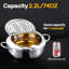 Friteuse en acier inoxydable avec pince, thermomètre-106816508-106816512