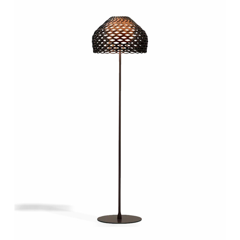 Luminaire de plancher en dôme perforé