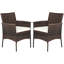 Chaise de patio avec coussins Vivelle-1391459225