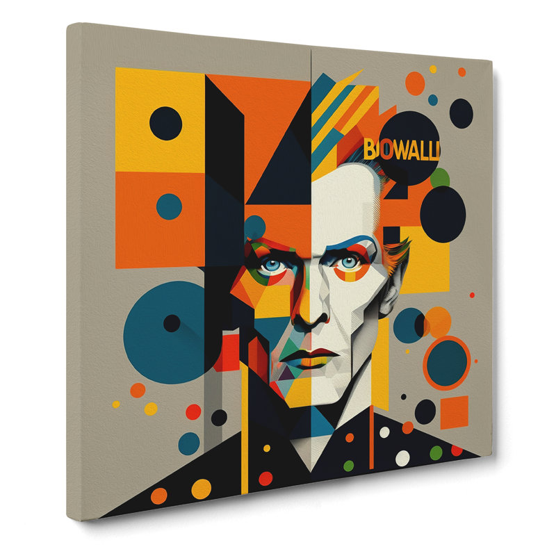 David Bowie Bauhaus - Wrapped Canvas