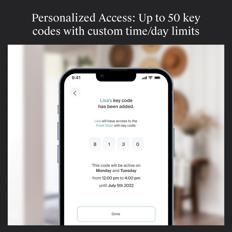 Level Keypad – Weatherproof, LED-Backlit Accessory for Keyless Entry with Any Level Lock or Bolt – White, White