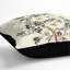 Burnet Rose Flower Illustration Floral Square Throw Cushion-56280090-56280089