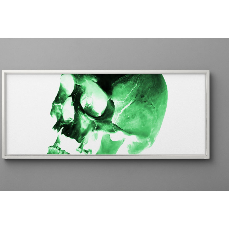 Gibbs Print, 11.75" H x 31.75" W, White