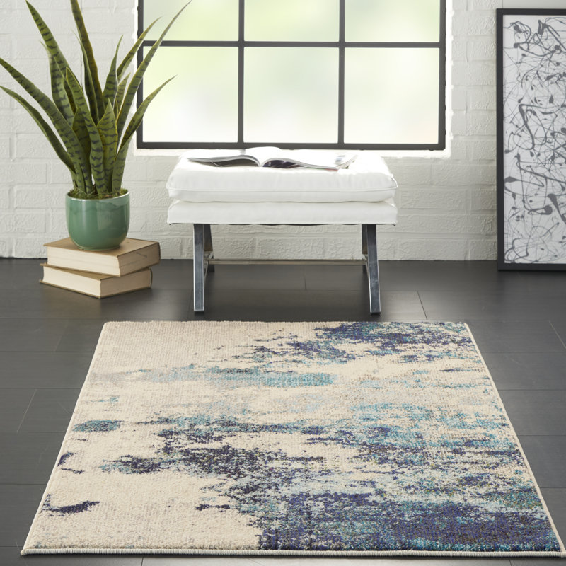 Lucrezia Abstract Area Rug, Rectangle 305 x 427 cm