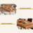 Large Kitchen Table,Dining Table,Rustic Chating Table,Coffee Table