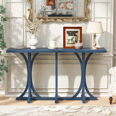 Console en bois 59,8 po