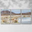 «Desert Oasis Study II», reproduction sur toile 3 pièces-22170426-22170429