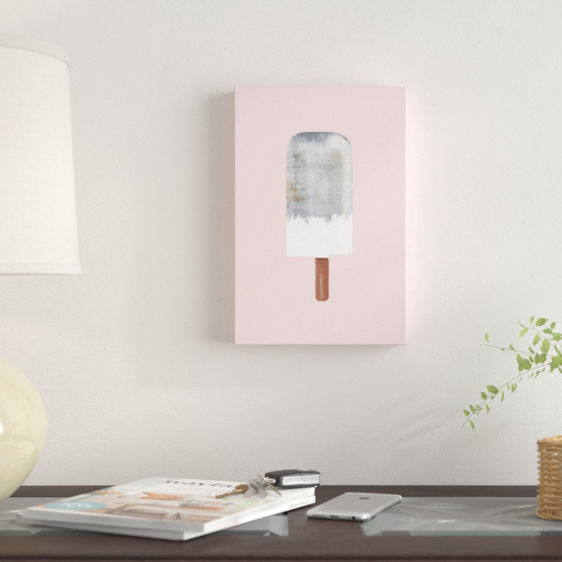 «Concrete Popsicle», impression sur toile tendue, H 26 po x l 18 po x P 1,5 po, Pas de tapis, Toile tendue