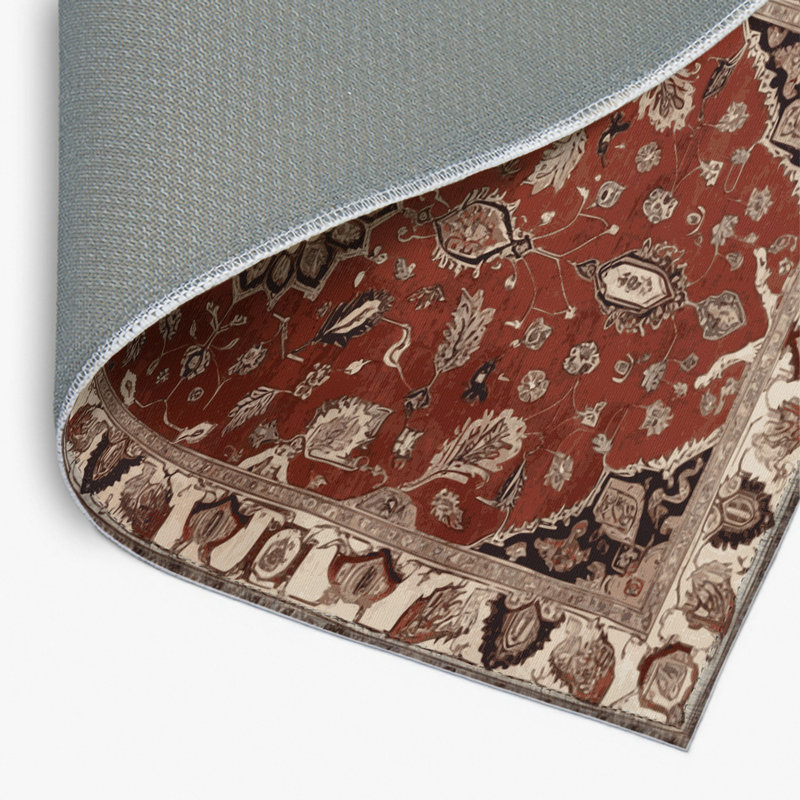 Tapis d'intérieur et d'extérieur brun Persian, Rectangulaire 2 pi x 3 pi