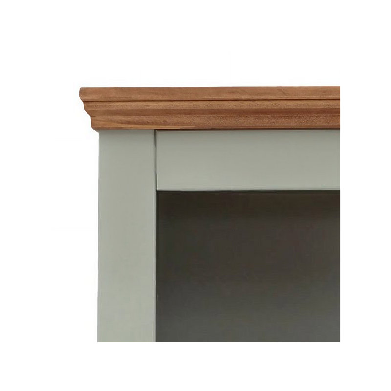 Addy 180cm H x 55cm W Standard Bookcase, Grey