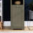 63.8" Tall Grey Bathroom Storage With 4 Adjustable Shelves & Laundry Basket. Stylish And Practical For Home Basements 64" Shelf Cabinet Hamper - Narrow Areas Construction