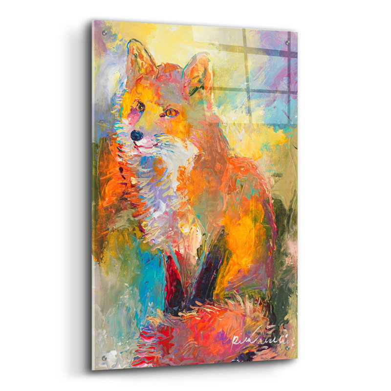 «Fox» par Richard Wallich, H 36 po x l 24 po x P 0,2 po