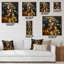 Horloge murale moderne Portrait d'une jeune femme-408307008