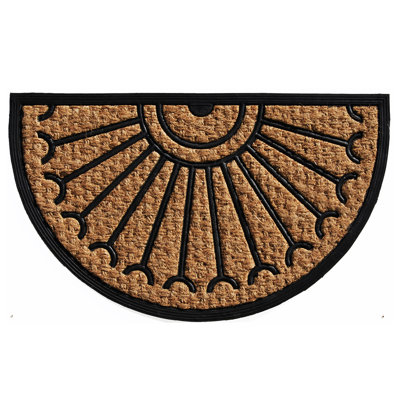 Arkdale Non-Slip Solid Color No Holiday Doormat