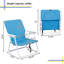 Chaise de plage Calem Arlmont & Co. Kimberle