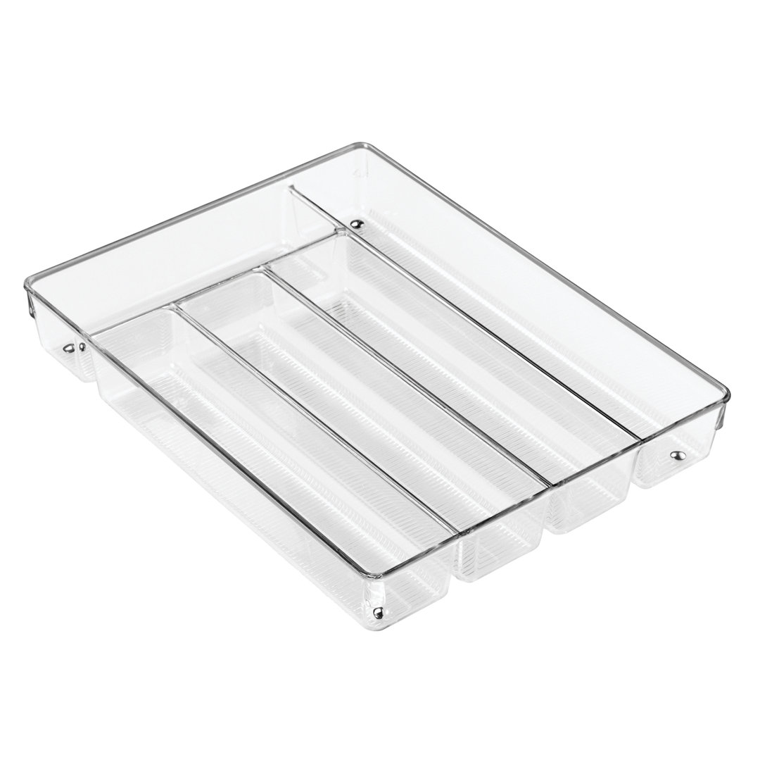 Linus 2" H x 13.75" W x 10.75" D Flatware & Kitchen Utensils Drawer Organizer iDesign