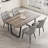 62.9-Inch Rectangular Mdf Dining Table And Chair 4-Piece Set, Stylish Dining Table,Kitchen Dining Table, Sturdy and Durable-857600639-857600636-857600634