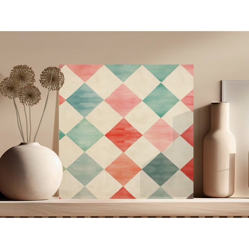 1 Piece Wrapped Canvas Wall Art Set, 15.24 cm H x 15.24 cm W