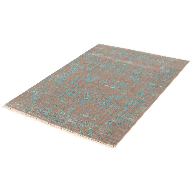 Wool Abstract Indoor Rug