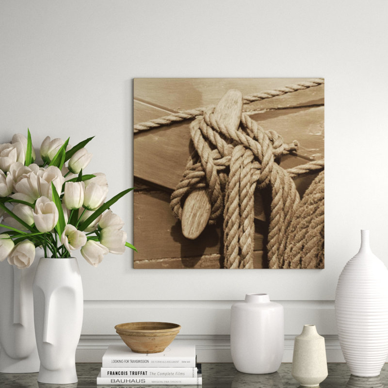 Nautical Aspect IV Print by Michael Kahn, Glass Coat, 24" H x 24" W x 1.5" D
