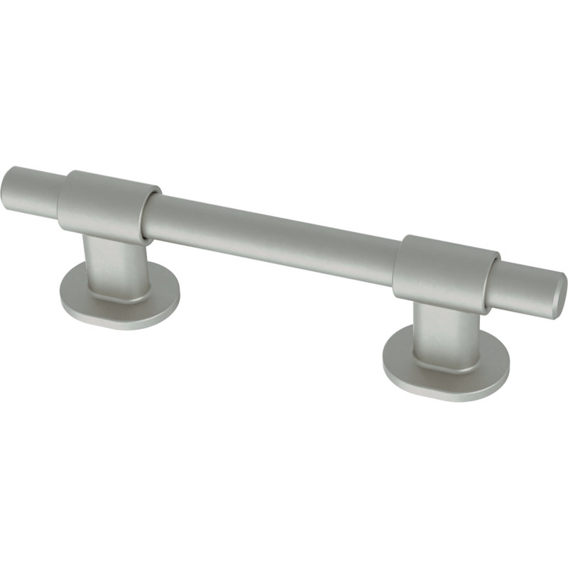 Poignée de tiroir ajustable Franklin Brass, Nickel satiné mat, 4"