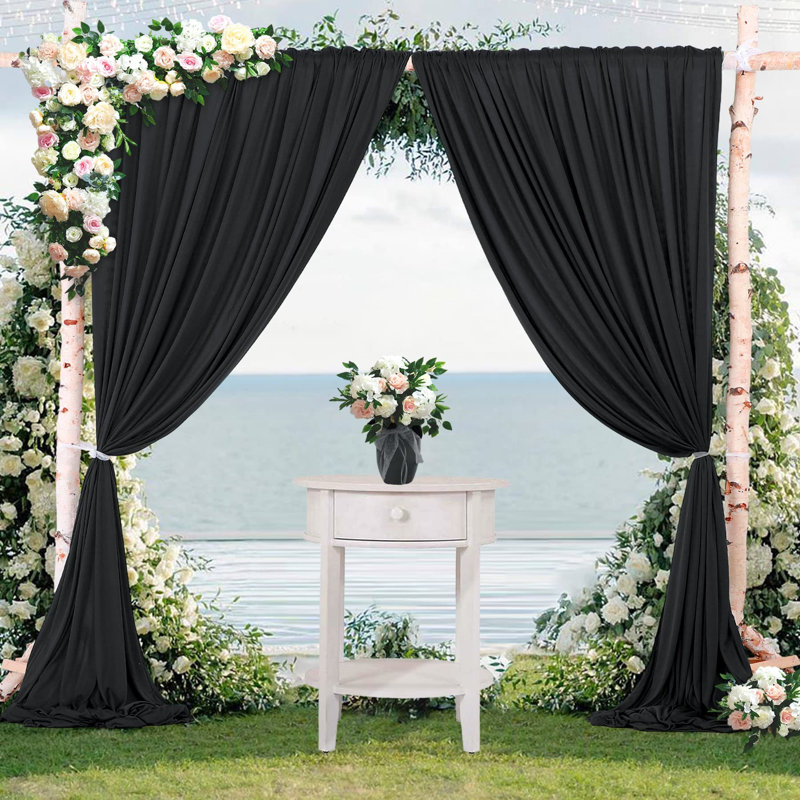 Polyester Backdrops & Signs, Black