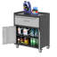 Heavy-Duty Metal Rolling Tool Cabinet with Drawer & Locking Doors, Mobile Garage Storage Cabinet-511552200