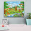 Toile épique Graffiti «Fun With Forest Friends» par DoodleScapes, 16 po x 12 po