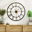 Oversized Meyer Black Roman Iron Wall Clock - 70 cm / 27.5 in-1624322572