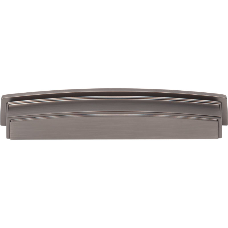 Cup / Bin Pull, Brushed Pewter
