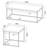 Romance Copy Three-Piece Table Set with Industrial Design
