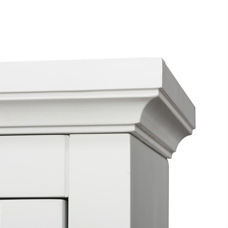 Arapahoe Removable Two-Door Wall Over the Toilet Bathroom Storage Cabinet with Adjustable Shelves