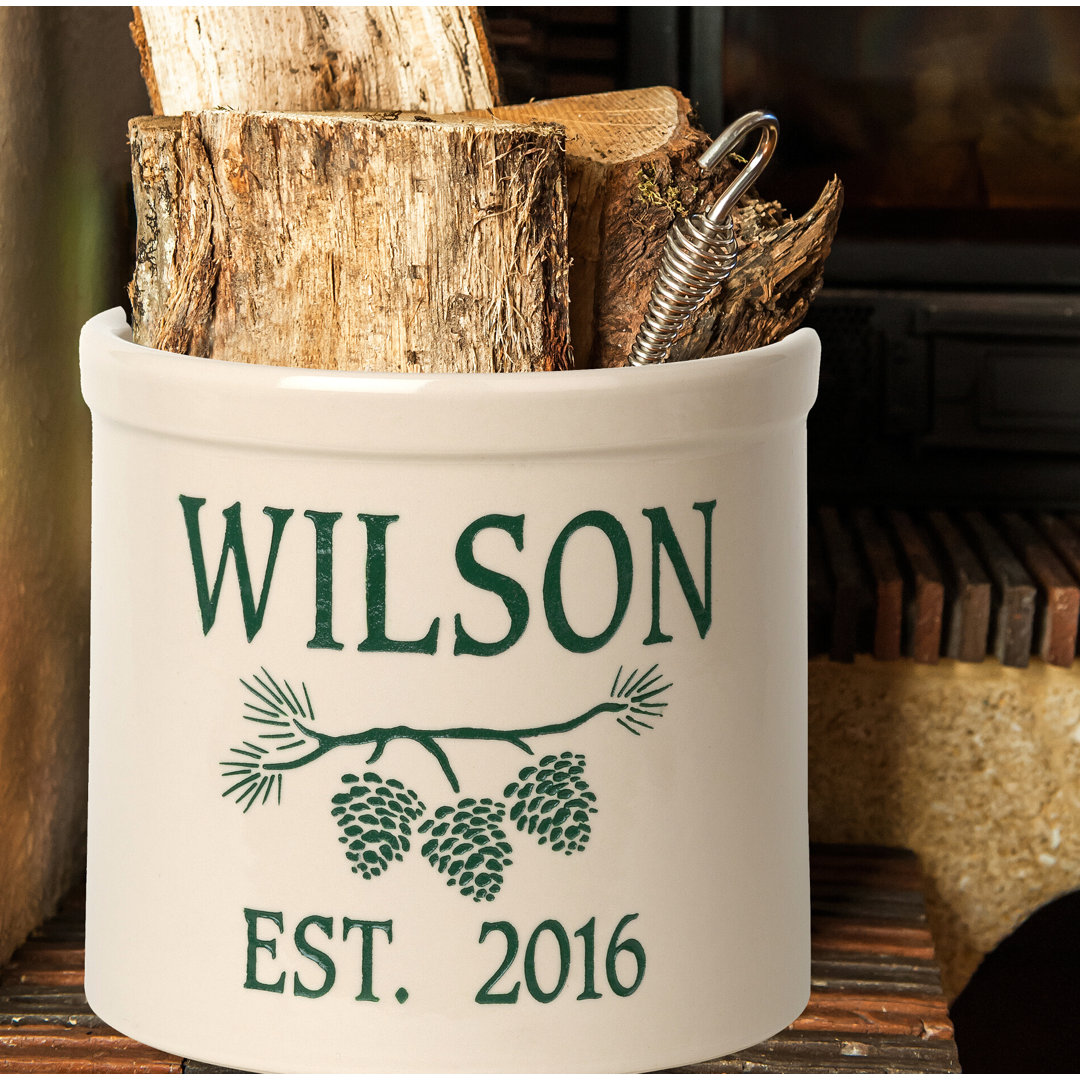 Woodley Ceramic Pot Planter August Grove®